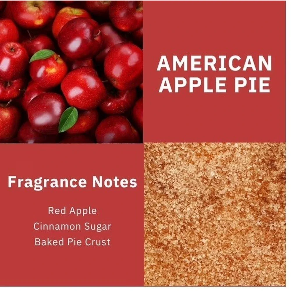 ScentWorx by Slatkin & Co. 3 Wick Jar Candle 14.5 oz - American Apple Pie